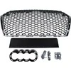 Mtuning_F GRILL AUDI A4 B9 RS- STYLE CHROME (2016) + PDC