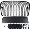 Mtuning_F GRILL AUDI A5 8T RS- STYLE CHROME- Juodas (13-16) PDC
