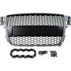 Mtuning_F GRILL AUDI A5 8T RS- STYLE CHROM- Juodas (07-10) PDC