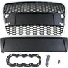 MTuning_F GRILL AUDI A6 C6 RS- STYLE Sidabrinis- BLAKK (04-09)