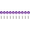 MTuning_F Universalūs varžtai 6mm JDM violetinė