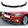 Juodas BMW E90 priekinis pažeminimas su montavimo pavyzdžiu