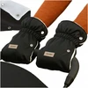 Mufki Double stroller muffs - juodas Kruzzel 25814
