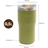 Fiskars Fiskar termopompa kelionėms, 0,5 l, sausa