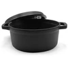 Muhler Tika MR-2448CI Cast iron cooking puodas su dangčiu 3.4L