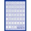Multi 3 Lipnios etiketės Multi3, A4, 105x42,4mm , 14 etikečių lape, 100 lapų, baltos spalvos