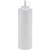 Multi Daugiafunkcis plastikinis butelis 700 ml Ø7x24 cm su permatomu dangteliu 1 vnt.