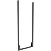 Laikiklis Multibrackets M Floormount Pro OM55N-D, Pagrindas, Juoda, Plienas, 80 kg, Grindys, 10,3kg