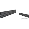 Laikiklis MultiBrackets Multibrackets M Pro Series - Single Screen Rail 68cm Juodas, Rail, Juodas, Aliuminio, Pole clamp, M Pro Series, 2kg