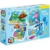 Dėlionė Alexander Multigra Baby Puzzle 4w1 Povandeninis