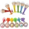 ClassicWorld CLASSIC WORLD CW40527 Rattle 2in1 medinis vaivorykštės instrumentas Maracas 1 vnt.