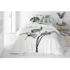 Multitex Patalynė satynowa 160x200 liście biala smėlio sp. žalia Prestige 1