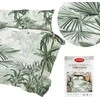 Multitex Patalynė bawełniana 220x200 Liście palmy žalia Universal Matex