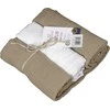 Rankšluostis Multitex Pielucha MUSLIN 3 pak dėžutėje, roz. 70x80