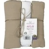 Rankšluostis Multitex Pielucha MUSLIN 3 pak dėžutėje, roz. 70x80