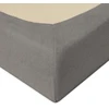 Multitex Kilpinė paklodė su guma 160x200 antracito spalvos 45 Classic