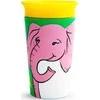 MUNCHKIN mokomasis puodelis, dramblys, Miracle 360 Wildlove, 6mėn+, 266 ml, 05193202