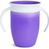 MUNCHKIN mokymosi puodelis MIRACLE 360, violetinės spalvos, 6 mėn+, 207 ml, 05162102