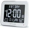Muse | Sieninis laikrodis with Alarm Function | M-090 WMC | Baltas