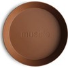 MUSHIE apvali lėkštė - Caramel (2vnt.)