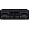 Muzikinis centras Maxell Teac Europe TEAC W-1200-B dviguba kasetė / USB / juoda