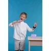 Kompiuterio kolonėlės myFirst Voice 2 - komplektas do karaoke vaikams - mikrofon i głośnik belaidis su efektami modyfikacji dźwięku (violetinė)