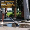 Akumuliatorinis bešepetėlis teleskopinis valymo šepetys Batavia Twin Brush 18V, be akum. ir įkroviklio