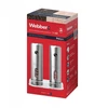 Prieskonių malūnėlis Webber MŁYNEK DO PIEPRZU I SOLI ELEKTRYCZNY AKUMULATOROWY USB 2 SZT INOX WEBBER