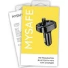 MYSAFE TRANSMITER CHARGER FMCAR Juodas