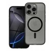 Dėklas MyScreen Oem Case for iPhone 15 Clear Mag Cover (STR / CAMERA PROTECTION) compatible with MagSafe juodas glitter