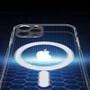 MyScreen Oem CLEAR MAG COVER dėklas suderinamas su MagSafe skirtas Samsung Galaxy S25 Plus rožinės spalvos glitter