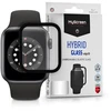 MyScreen Protector Apple Watch 6 44mm - Hibridinis stiklas visam ekranui MyScreen HYBRID GLASS edge3D (juodas rėmelis)