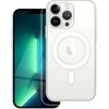 MyScreen Originalus „iPhone 15 PRO MAX“ dėklas, skaidrus „Mag“ dangtelis (STR), suderinamas su „MagSafe“ permatomu dangteliu.
