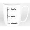 Nadwyraz.com KeramII puodelis balta Lyric, epis, drama... (494127) - 5901005001038