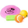 NAGA Hundelegetøj mix, 4 stk (frisbee, bold i snor, tennisbold, ispind)