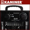 Elektrinis šildytuvas Kaminer 3000W, IPX4
