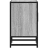 Spintelės prie lovos 2 vnt Pilka Sonoma 40x31x50 cm