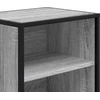 Spintelės prie lovos 2 vnt Pilka Sonoma 40x31x50 cm