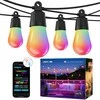 Nanoleaf Outdoor „Lepro 30M ZB1 AI“ lauko girliandos – išmaniosios daugiaspalvės lauko girliandos (30 m)