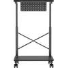 Podstawka „NanoRS“ vežimėlio stovas su ratukais CPU kompiuteriui su lentyna, maks. 80 kg, reguliuojamas aukštis 550–850 mm, RS430