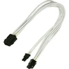 Nanoxia PCIE 6- pin - PCIE 8- pin, 0,3m, Baltas (90400023)