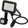 „Emos Floodlight“ LED prožektorius Profi/Ideo PIR ZS2712 10W 1100lm 4000K IP65 PIR judesio jutiklis juodas