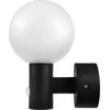 Maclean LED lempa su judesio jutikliu, PIR judesio jutiklis, juoda, 15W, IP65, 1600lm, neutrali balta spalva (4000K) MCE515 B
