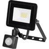 Orno ALLED 10W LED prožektorius su PIR, 850lm, IP44, 4000K, aliuminis + stiklas