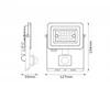Prožektorius Osram FL LENS SENSOR 20W 840 IP65 DG EUE