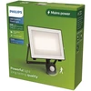 Philips Lois Naświetlacz LED 50W | 5400lm | 5000K | IP65 | Czujnik Ruchu | Czujnik Zmierzchu | Juodas