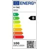 V-tac 100W LED prožektorius, juodu korpusu, 4000K