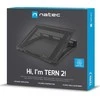 NATEC NPL-2271 laptop stand Juodas 43.9 cm (17.3")