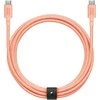 Native Union Belt Cable XL 100W - USB-C kabelis - USB-C, 3 m (abrikoso spalvos)