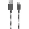 Native Union Diržo kabelis USB-A į USB-C 1,2 m Zebra